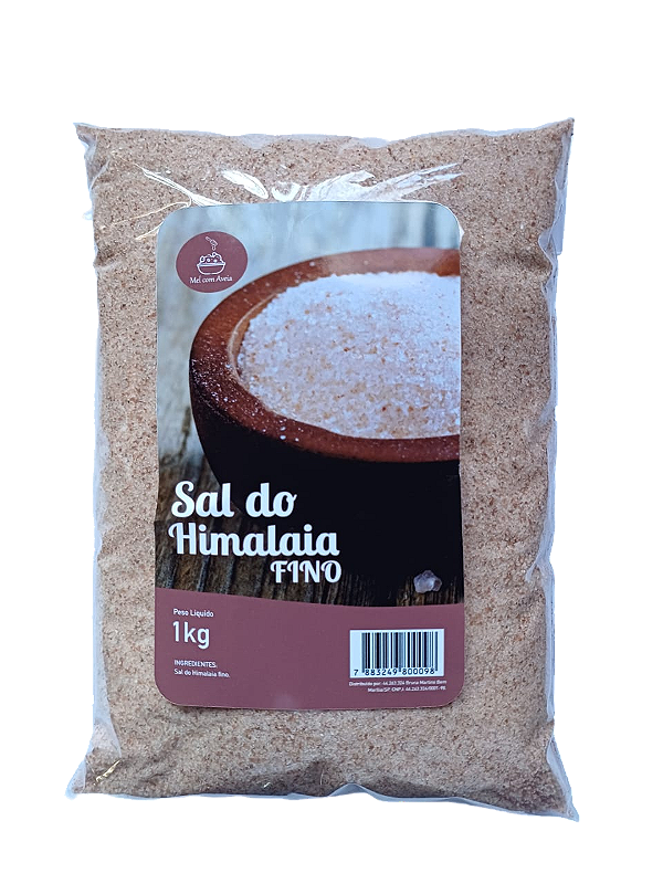 Sal Rosa Himalaia Fino - 1kg