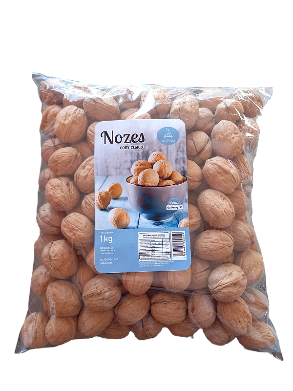 Nozes com casca - 1kg