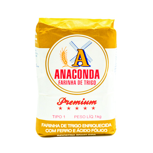 Farinha de Trigo Tipo 1 1Kg Anaconda Premium