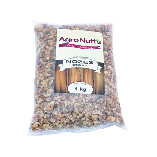 Nozes Picada Quartilhos 1Kg Agronutts