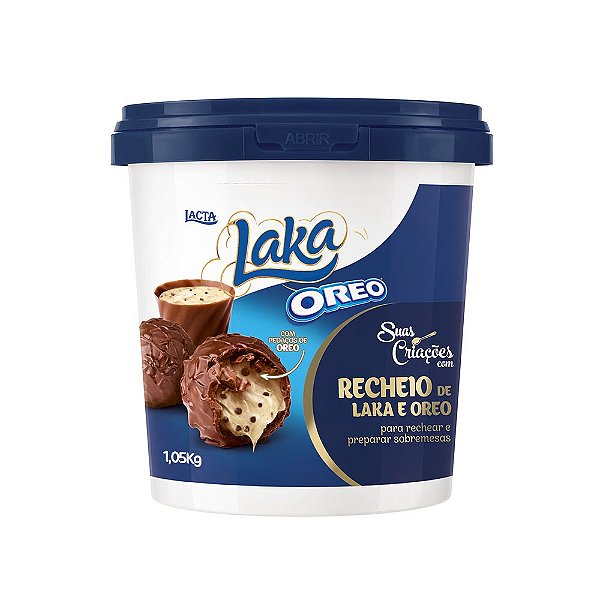 Recheio Laka C/Oreo 1,05Kg Lacta