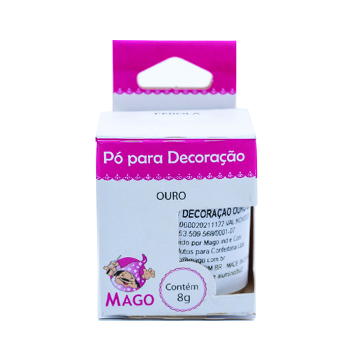 Pó Ouro P/decoração 8G Mago