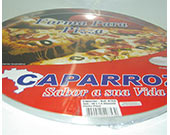 Forma de Pizza Alumínio 40X1.5CM Caparroz