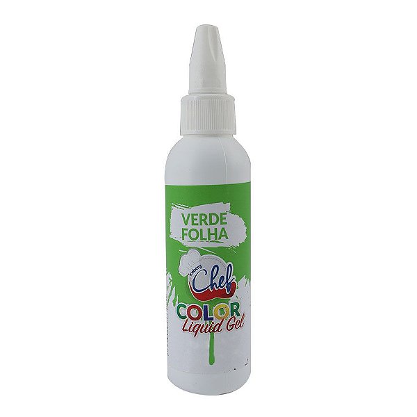 Corante Liquigel Verde Folha 60G Iceberg