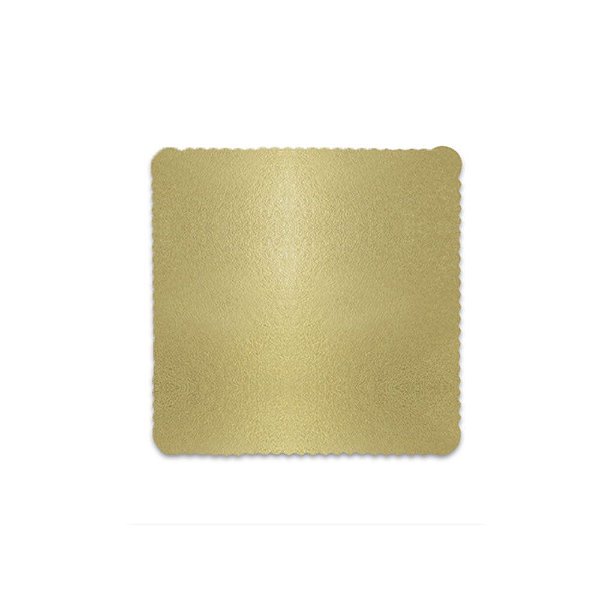 Cake Board Quadrado Ouro 28cm Ultrafest