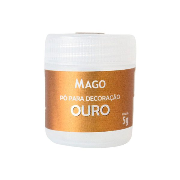 Pó Para Decoração Ouro 5g Mago