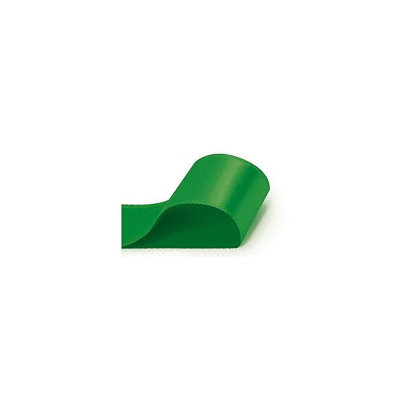Fita Cetim Liso Verde Bandeira 21,5mmx10m 1unidade Carber