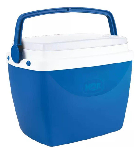 Caixa Térmica Mor Resistente 6 Litros Cooler Cor Azul