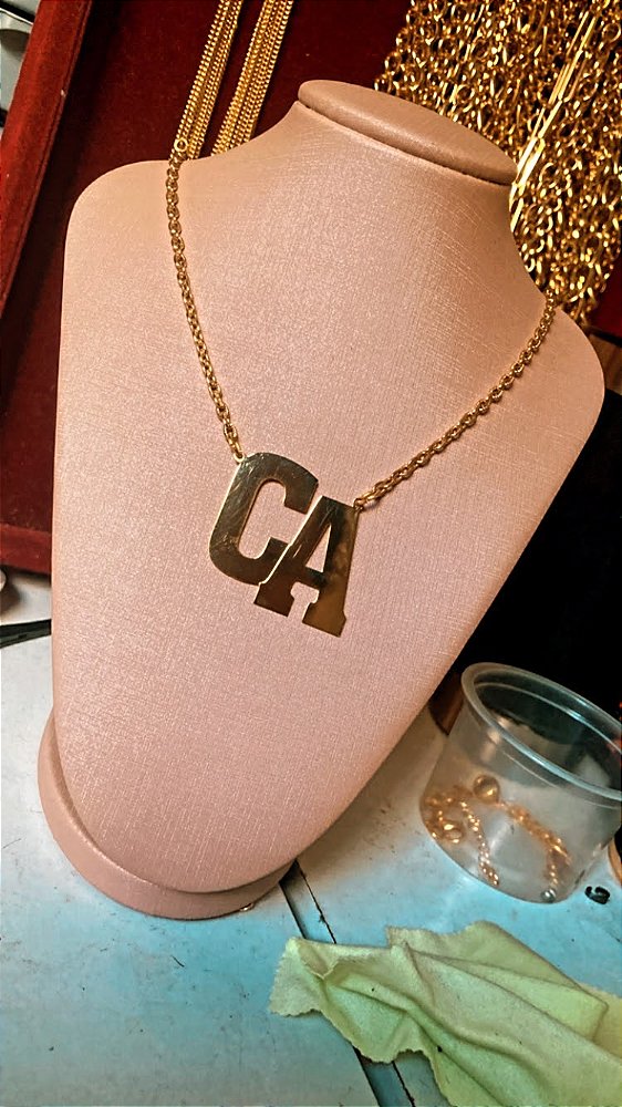 CORDÃO INICIAL PERSONALIZADO GROSSO