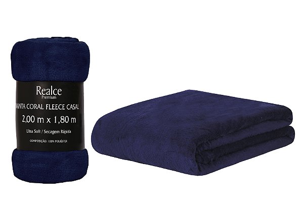 Cobertor Coberta Manta Soft Casal Microfibra Anti Alérgica