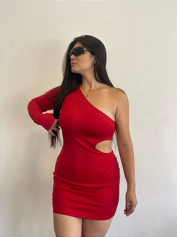 Vestido Missy - Vermelho