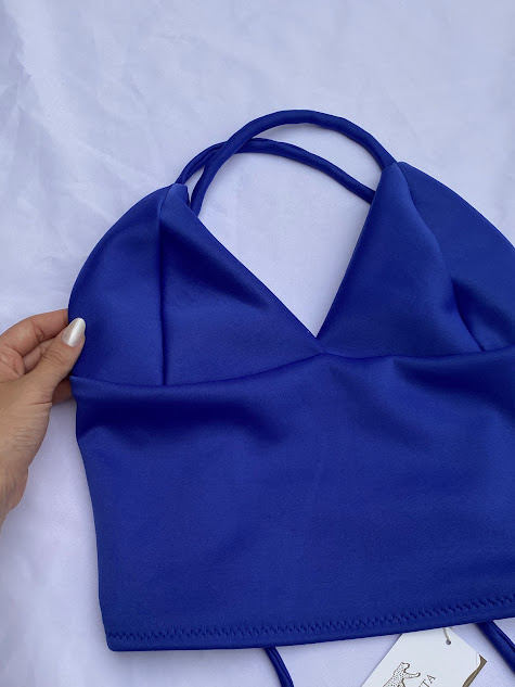 Cropped Only - Azul Royal