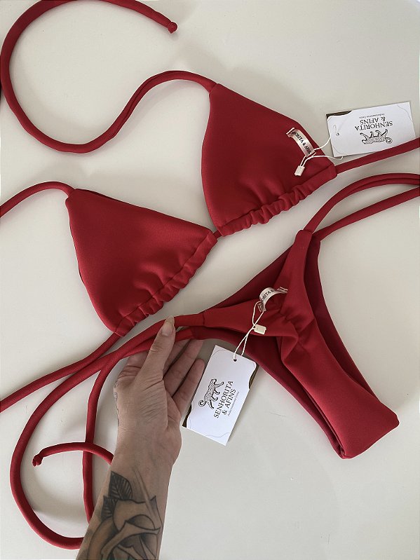 Biquíni Tulipa - Vermelho