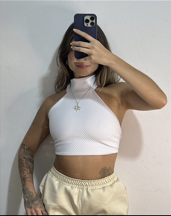 Cropped Aurora - Branco