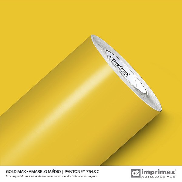 Papel de Parede - Gold Max Amarelo -  1,22m