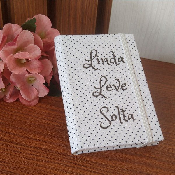 Caderno A6 Linda Leve e Solta