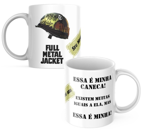 Caneca Full Metal Jacket Personalizada