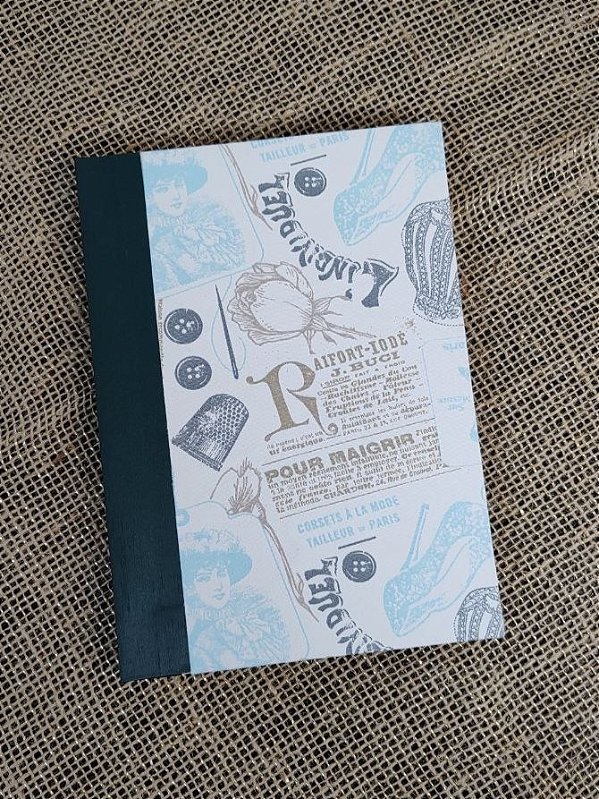 Caderno Flexível com Capa em Tecido