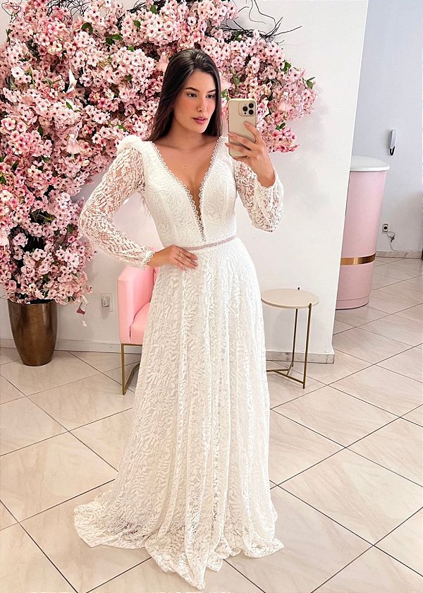 VESTIDO DE NOIVA RARO AMOR