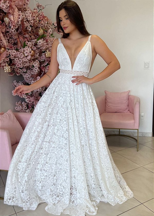 VESTIDO DE NOIVA DIAMANTE CRISTAL