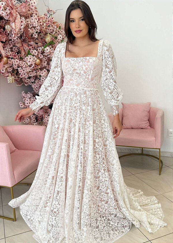 VESTIDO DE NOIVA MOMENTO ESPECIAL