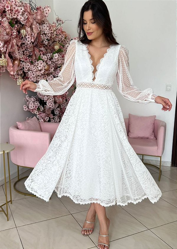 VESTIDO MIDI RARIDADE PREMIUM DIAMOND