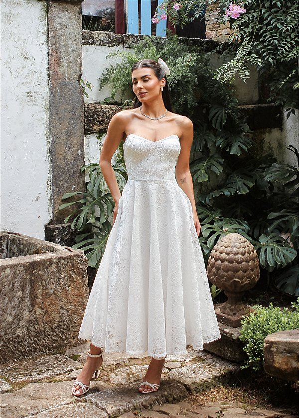 VESTIDO MIDI PETÚNIA