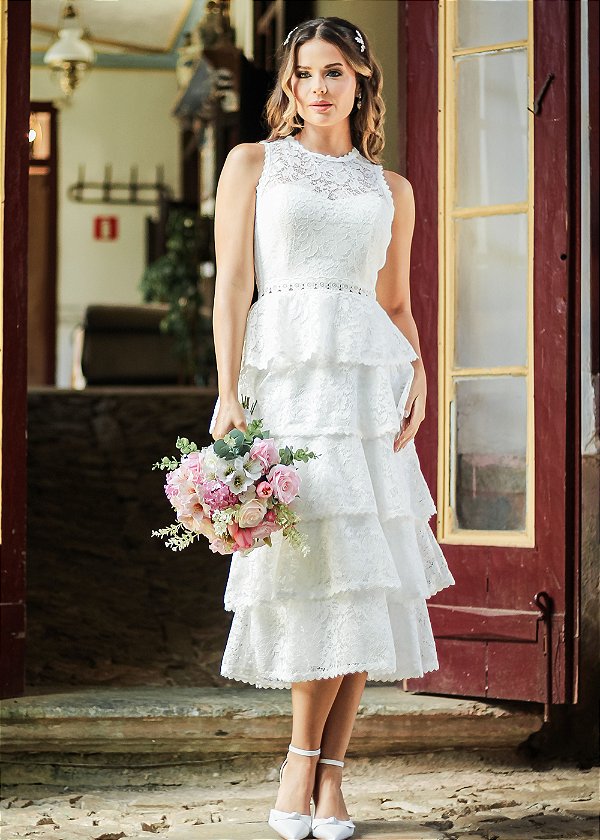 VESTIDO MIDI DOÇURA