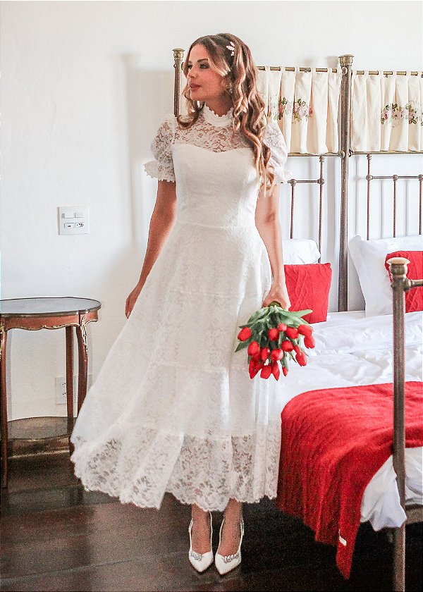 VESTIDO MAXI MIDI TULIPA