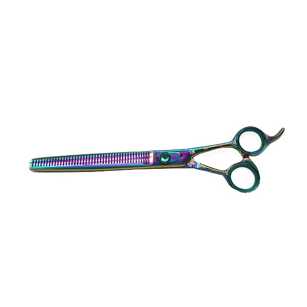 Tesoura Profissional Semi Dentada Multicolor 8.5''