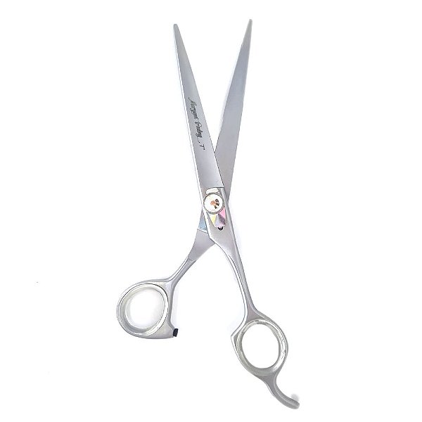 Tesoura Profissional para Acabamento Prata 5.5"