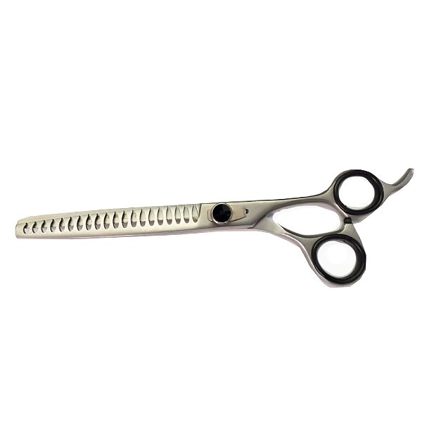 Tesoura Profissional Tubarão Prata 8''