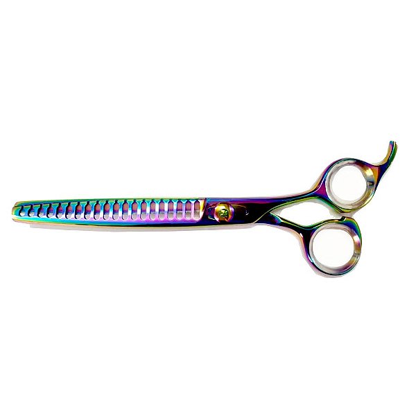 Tesoura Profissional Tubarão Multicolor 8.5''