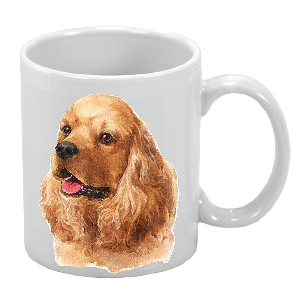 Caneca Racas 325ml - Cocker