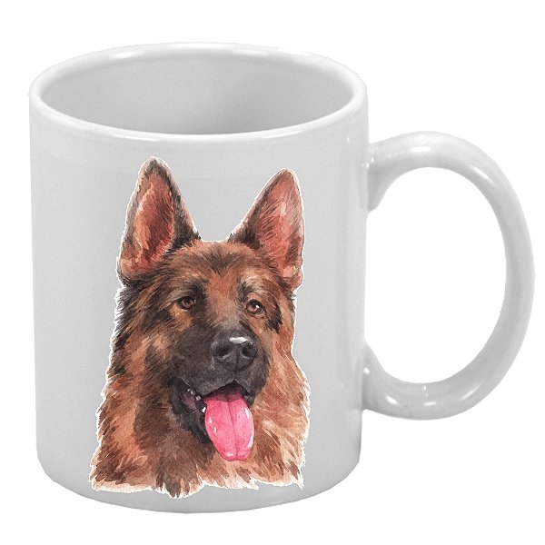 Caneca Racas 325ml - Pastor Alemao