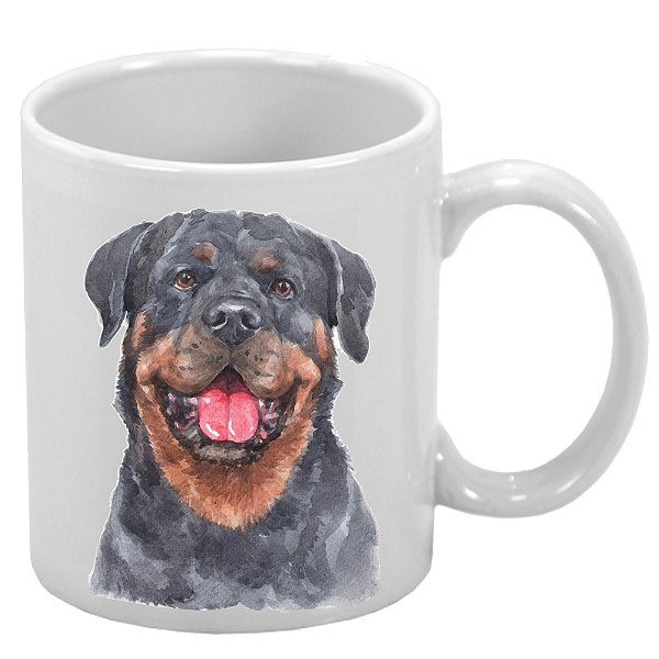 Caneca Racas 325ml - Rottweiler