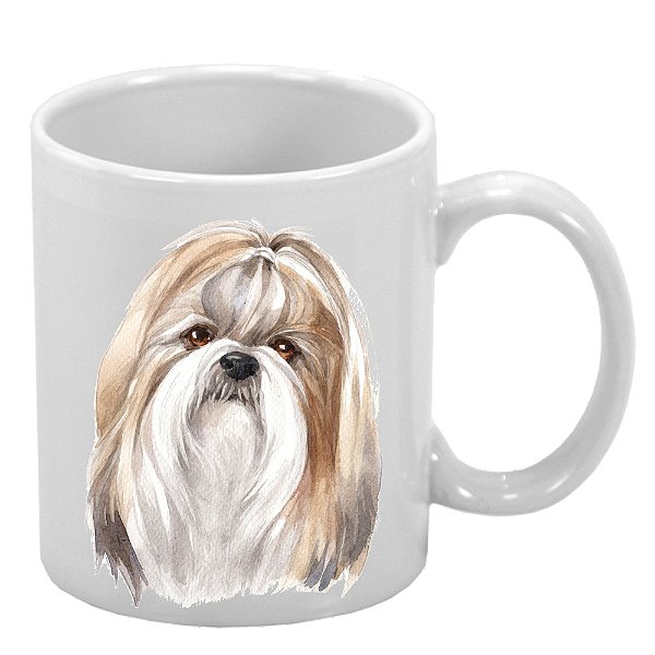 Caneca Racas 325ml - Shih Tzu