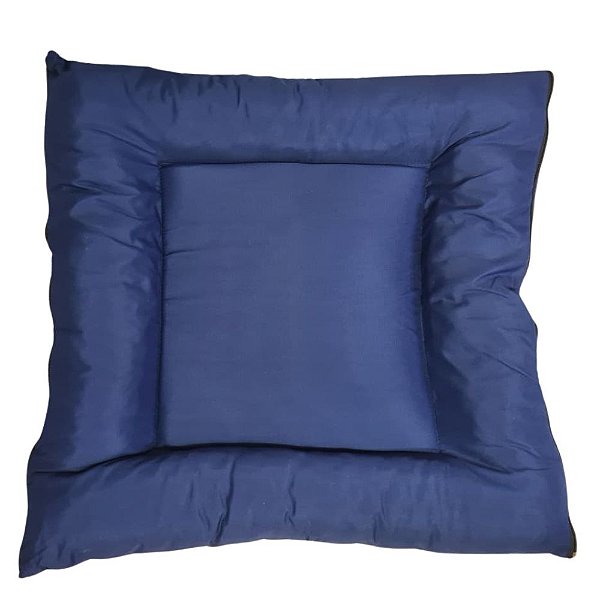 Almofada Quadrada com Ziper AZUL - 65cm