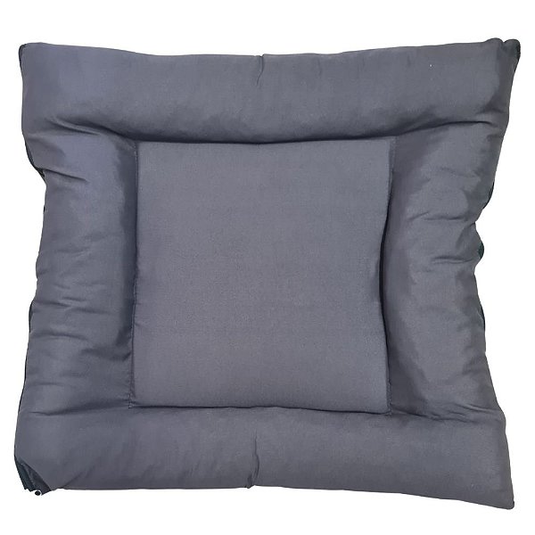 Almofada Quadrada com Ziper MARROM - 65cm