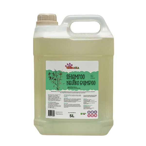 Shampoo Neutro Bamboo Tchuska 5L