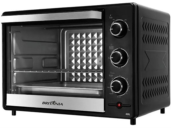 Forno Elétrico de Bancada Britânia com Dourador - 40 L