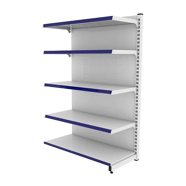 Gôndola Continuação de Parede 170 40x30 - Base + 4 Band - Branco