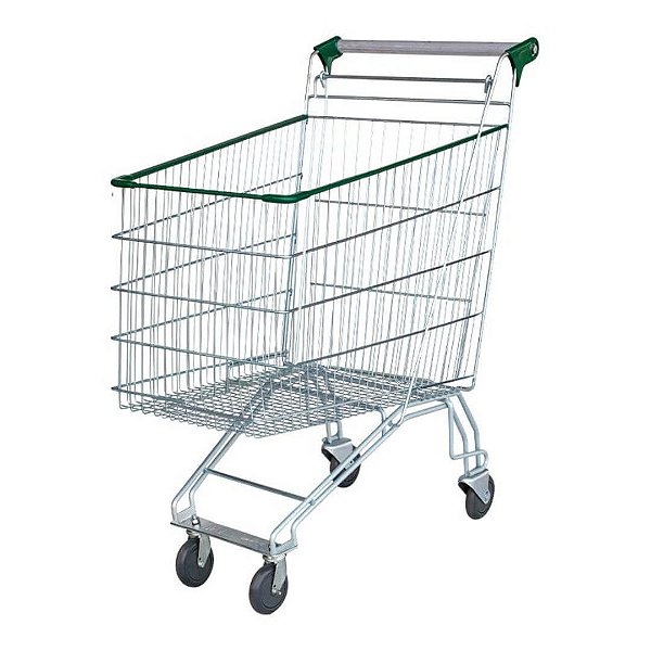 Carrinho Aramado com Assento 180L