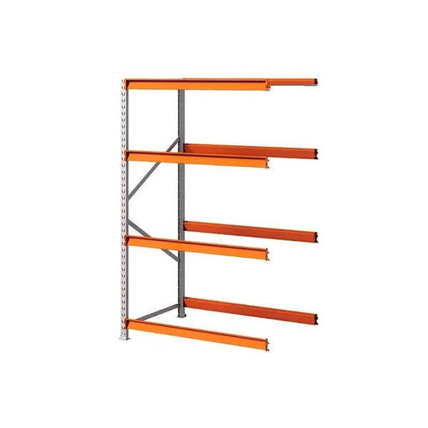 Mini Porta Pallet 250kg Continuação 2000mx1200x600 - 4 Níveis