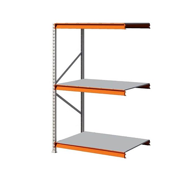 Mini Porta Pallet 250Kg Continuação 2000x1200x600 Com Band