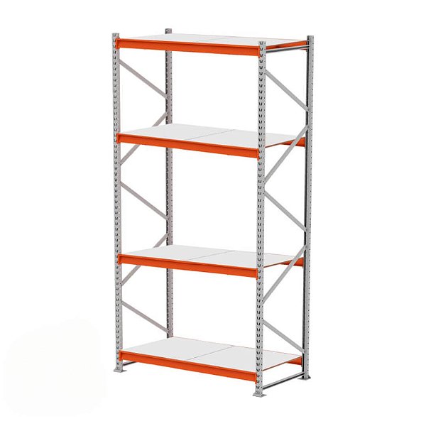 Mini Porta Pallet Inicial 500KG Com 4 Long 3000X1200X800 Com Band de Mad