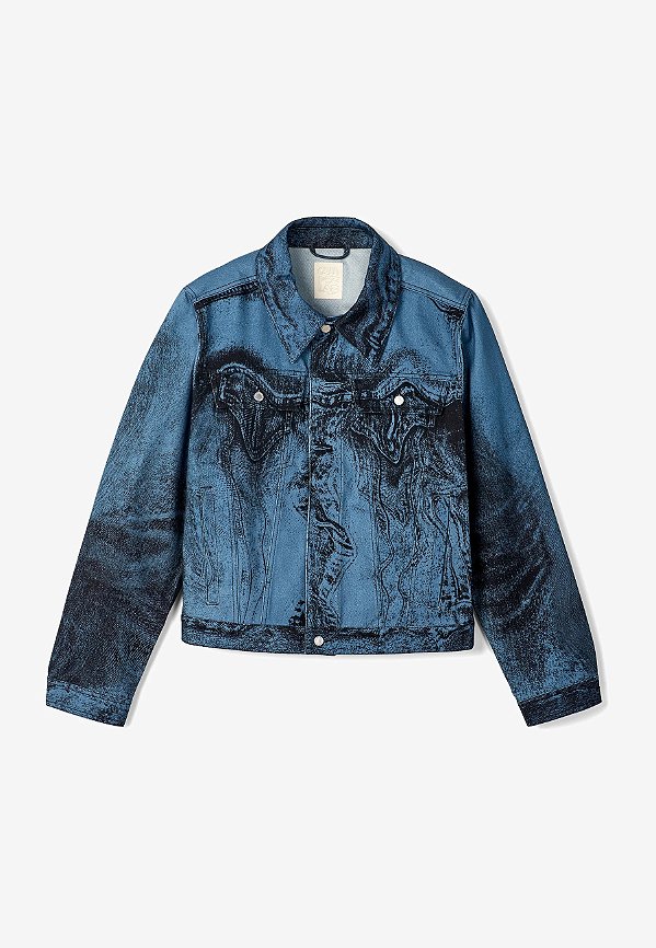 Jaqueta Masculina Jeans Camperlab - azul marinho