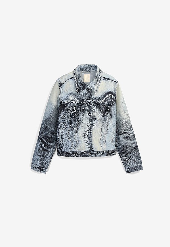 Jaqueta Masculina Jeans Camperlab - Azul Pastel