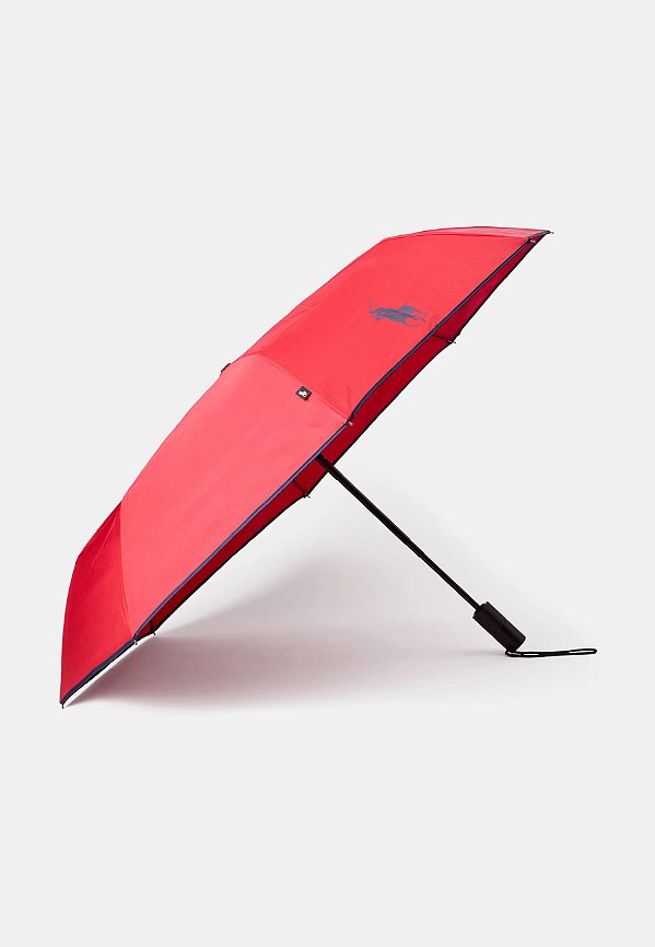 Guarda-Chuva Masculino Polo Ralph Lauren Umbrella Vermelho e Azul
