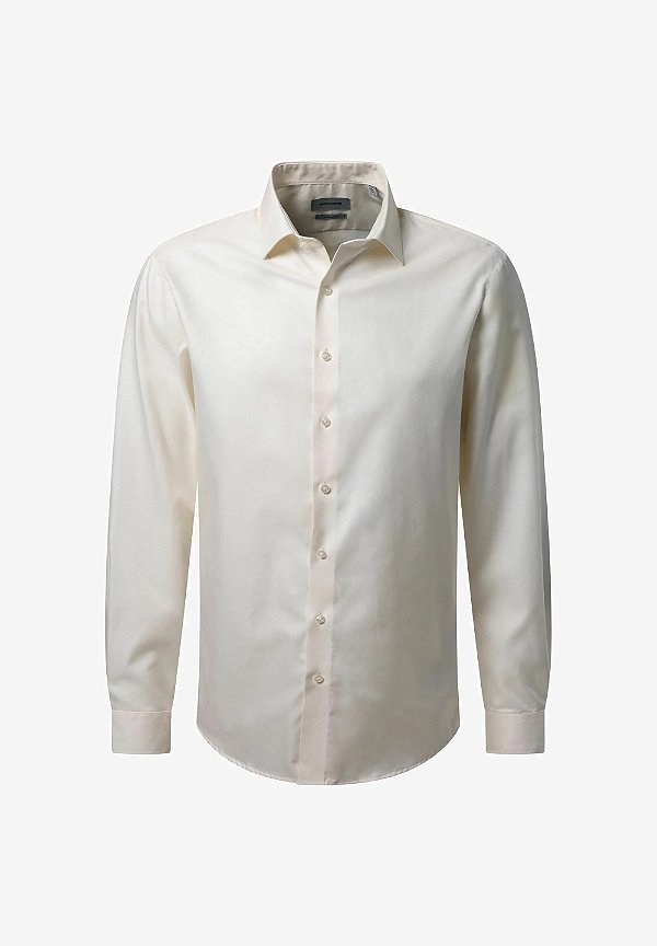 Camisa Social Masculina Pierre Cardin OldLace Clássica